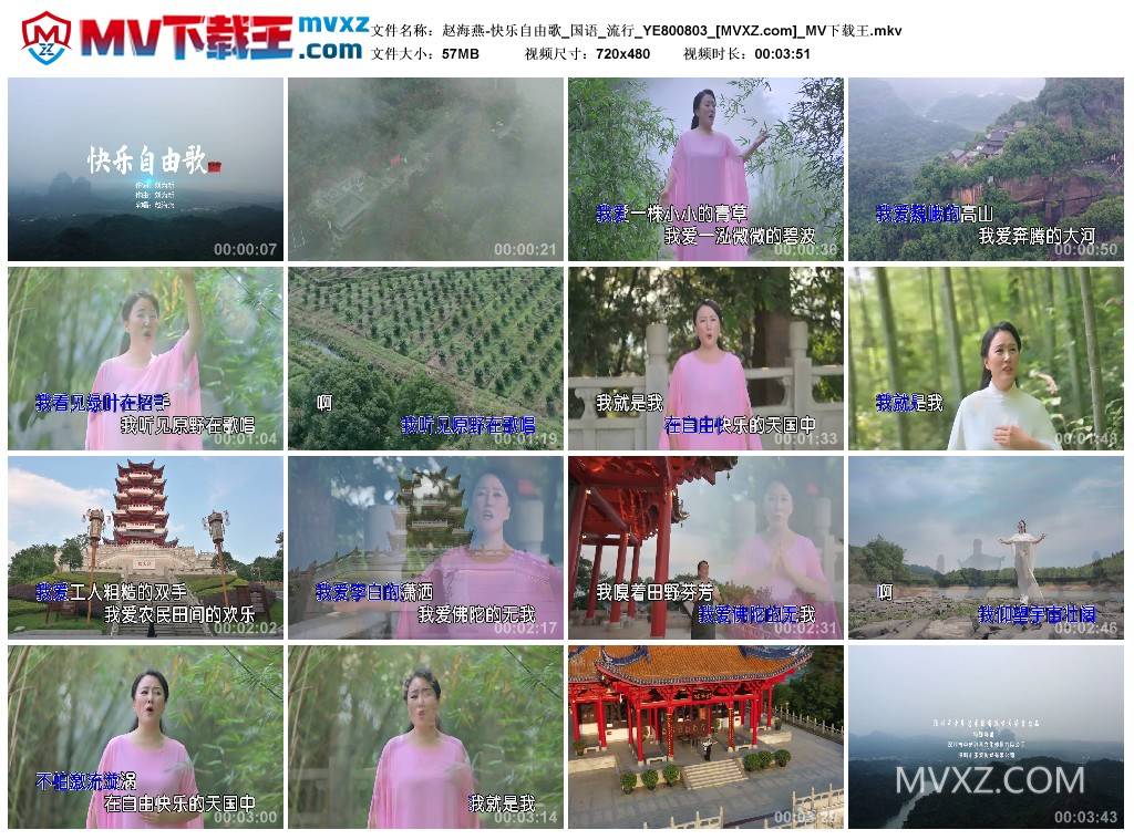 赵海燕-快乐自由歌_国语_流行_YE800803